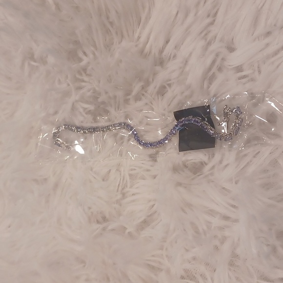 Colleen Lopez Tanzanite Tennis Bracelet NEW - Picture 9 of 11